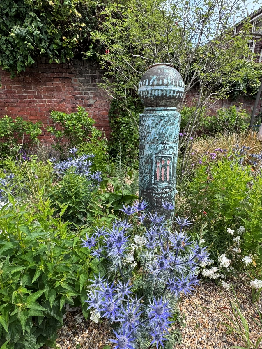 Garden design with water features